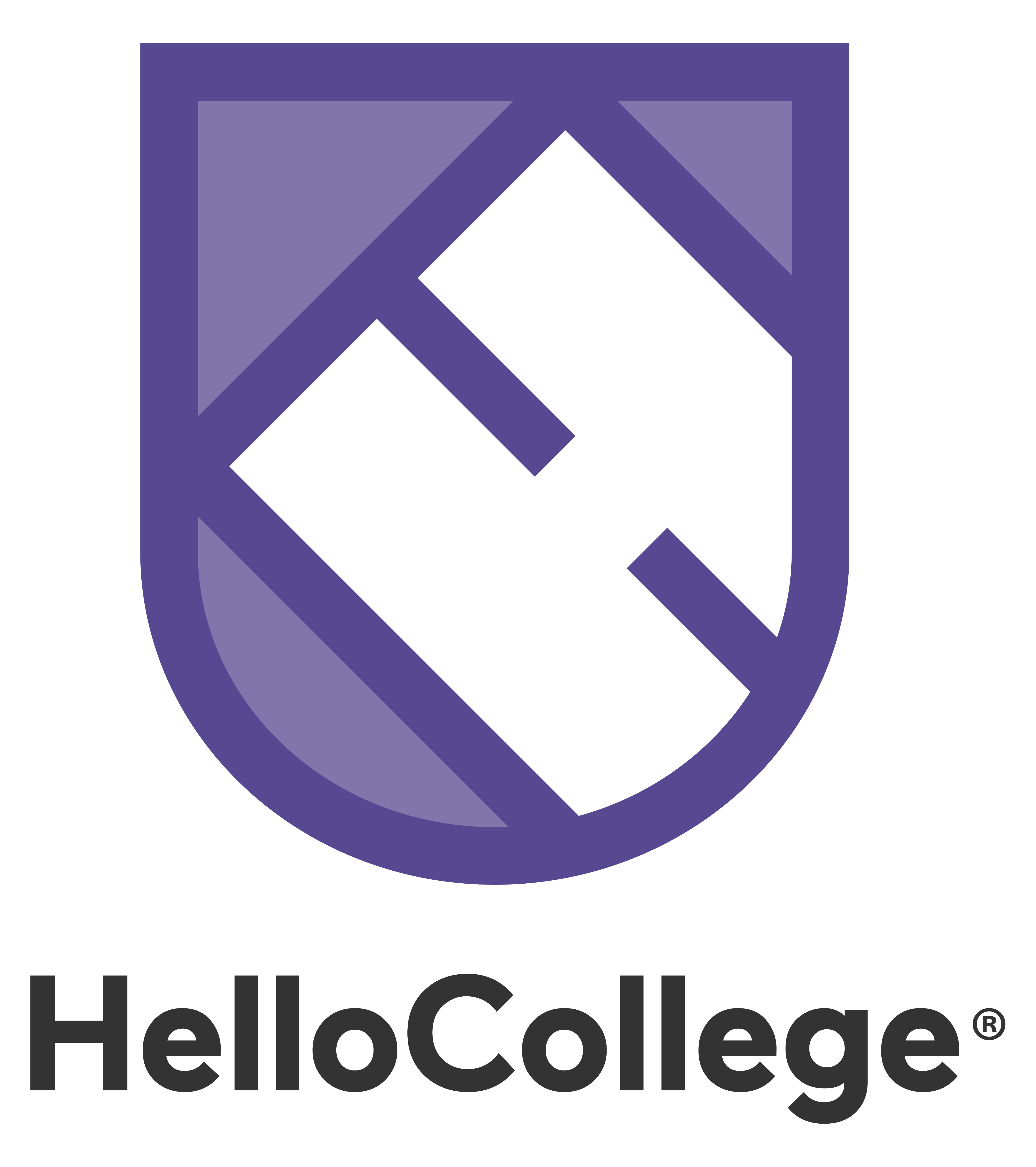 Hellocollege Logo Shield Black2026