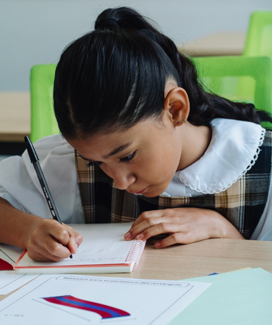 Girl Writing 2