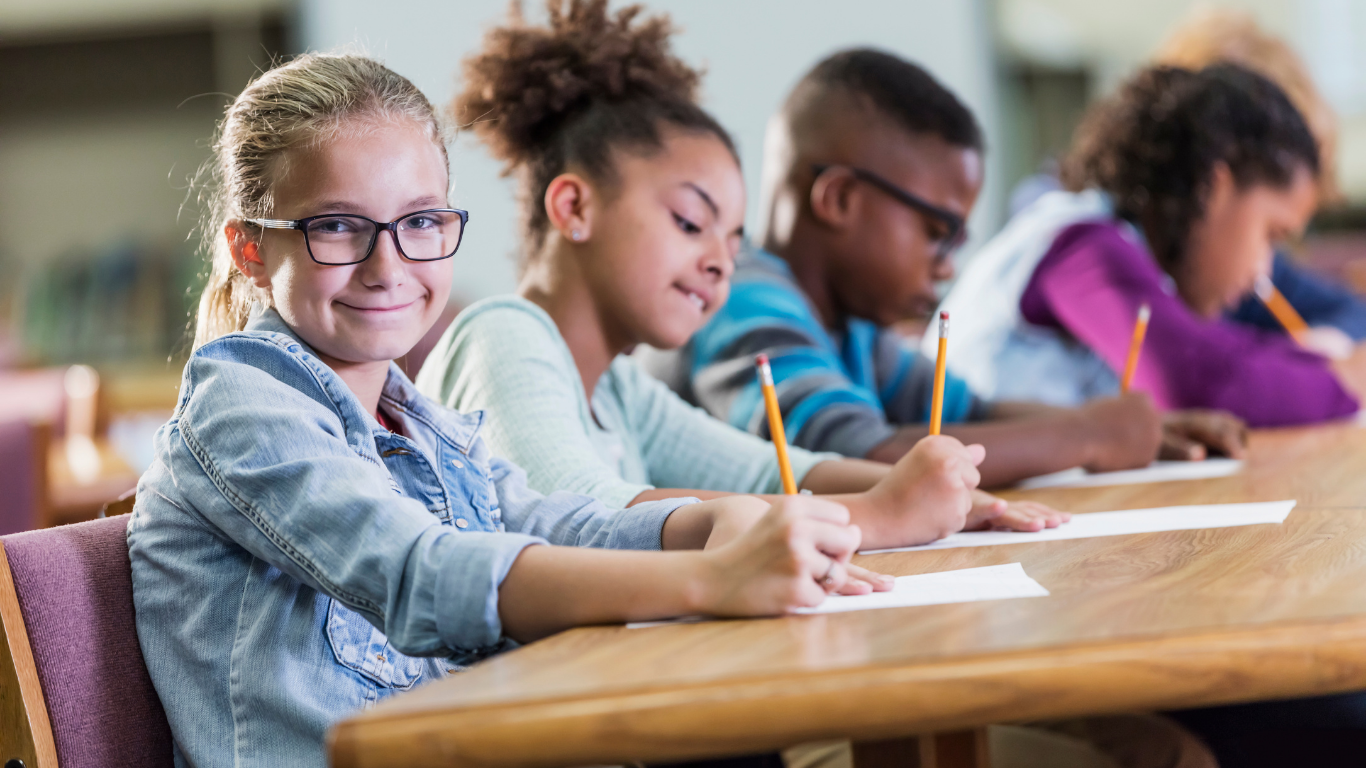 Students Taking Test