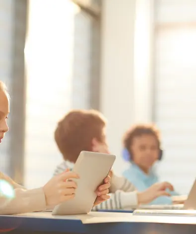 Group Of Middle Schoolers With Phone3